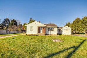 Property Exterior | Spacious Yard