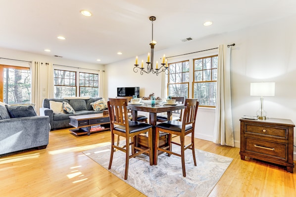 Coventry Vacation Rental | Studio | 1BA | 900 Sq Ft | Steps Required
