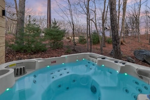 Bain à remous extérieur