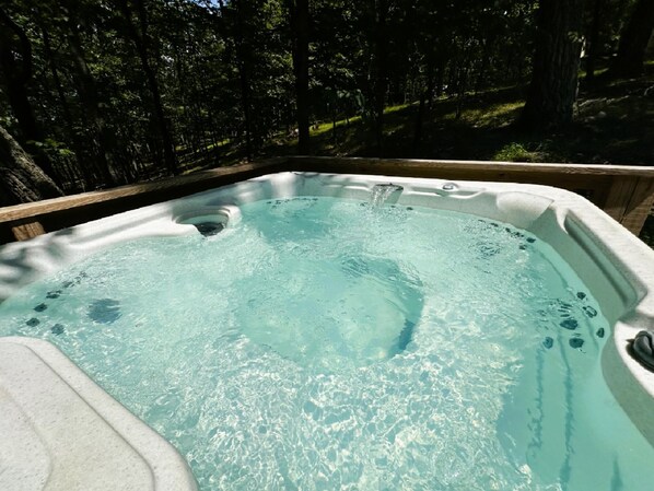 Bain à remous extérieur