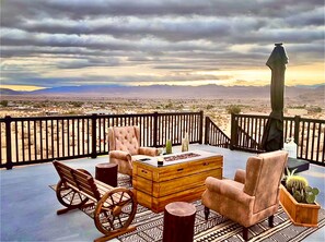 Rooftop deck