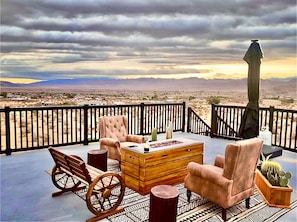 Rooftop deck
