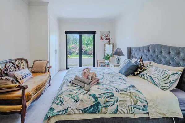 Bedroom with elegant furnishings and a serene atmosphere