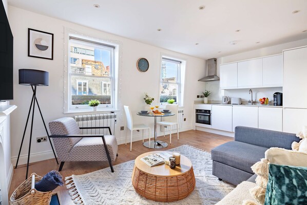 The living area