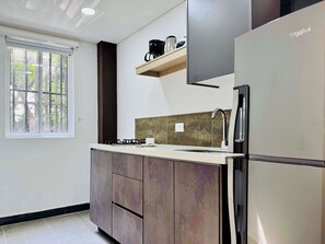 Equipped kitchen
