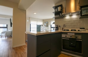 Fully equipped kitchen