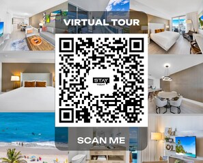 Scan the QR code to take a virtual tour of the property!
