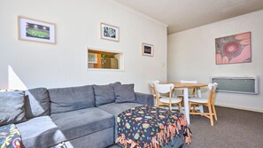 A spacious living and dining room, perfect for relaxing and entertaining