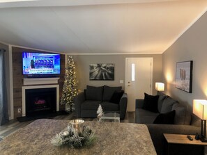Your living room ready for Christmas