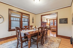 Dining Room, Dining Table, Furniture, Indoors, Table