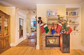 Stockings hung by the fire with care