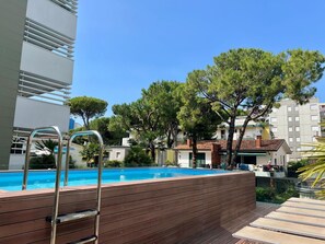 Piscine, Recours, Appartement, Design Urbain, Composite, Condominium, Ombre, Loisir, Eco Hôtel, Balcon