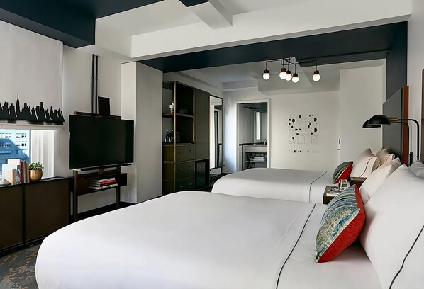 Unit with 2 Queen size beds