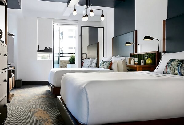 Comfortable 2 Queen size beds