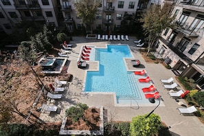 Experience the elegance of our massive pool, designed for luxurious relaxation and unforgettable moments.