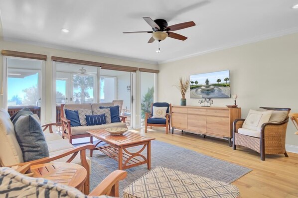 48 Beach Club Villa Living Room