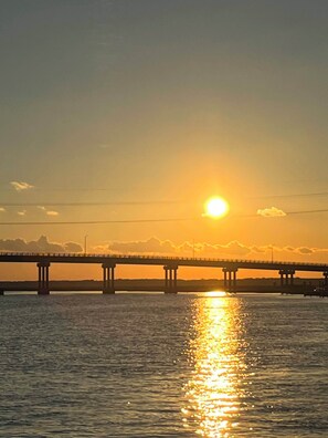 Sunset at Ingram Thorofare Bridge