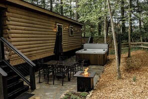 Patio - Hot Tub & Fire Pit