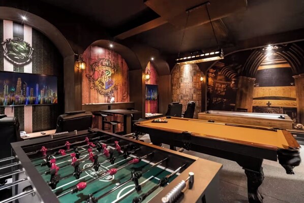 Harry Potter Themed Game Room/Arcade