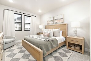 Rest comfortably in king size beds with high quality mattresses and linens