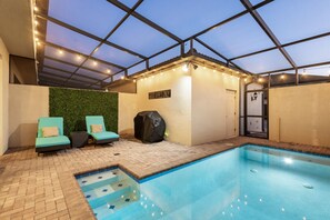 Dive into our Private swimming Pool | Please kindly note this is the owners personal BBQ and not available at the home. If you may be interested, you are more than welcome to rent one from a local vendor and have it delivered to the home. We are happy to 