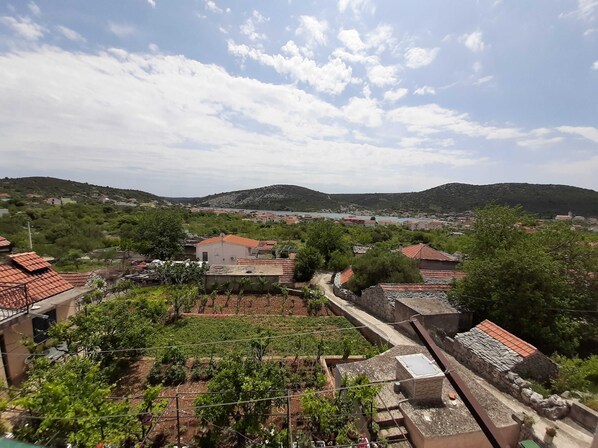 Vue depuis l’hébergement