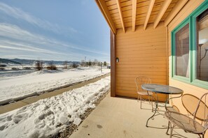 Private Patio | Mountain Views