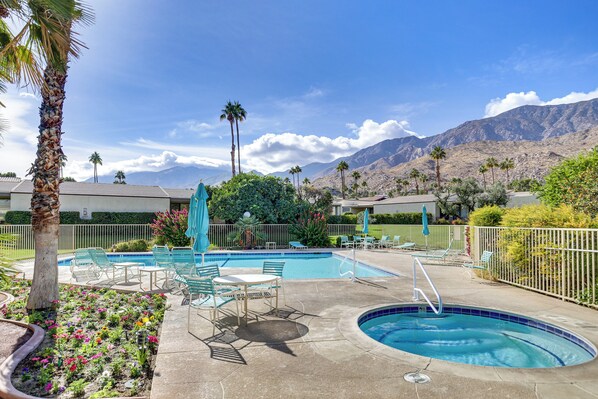 Palm Springs Vacation Rental | 2BR | 2BA | 1,800 Sq Ft | Step-Free Access