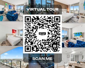 Scan the QR code to take a virtual tour of the property!