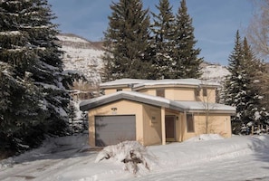 Driveway and front of home. Plenty of off-street parking.