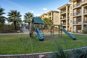 Outdoor kid's play area