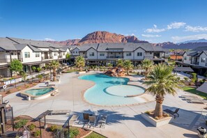 Big instagrammable communal pool