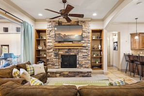 4k Smart TV with Ample seating
