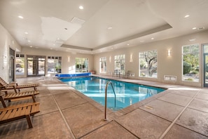 Indoor Communal Pool-great for chilly months!