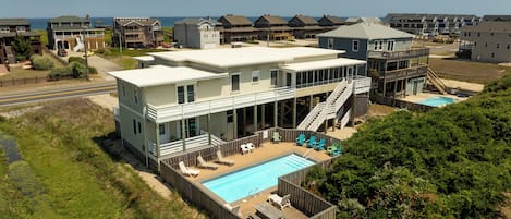 NH118: Conch Shell Estate | Rear Exterior - Private Pool
