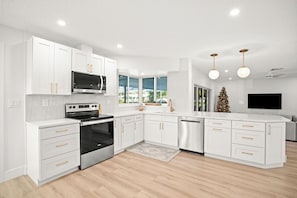 The fully-equipped modern kitchen where you cook your favorite dishes!