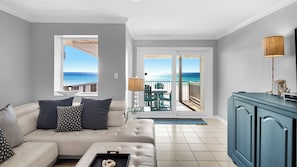 Costa Del Sol C1 - Main Living Area with Gulf Views