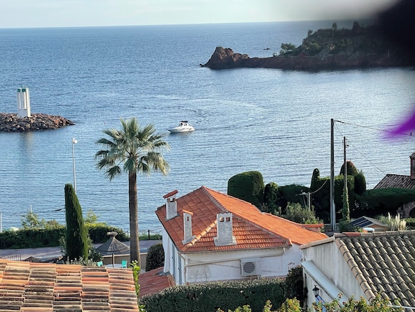 Vue depuis l’hébergement