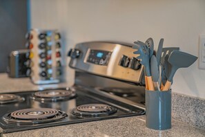 Gas Stove & Amenities