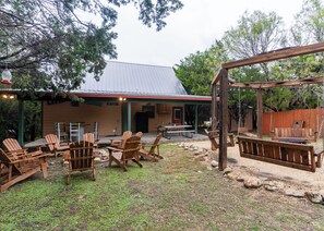 Backyard view