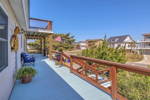 Front Partially Covered Deck - 1st Level