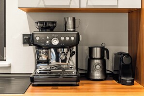 Kaffe och/eller kaffebryggare