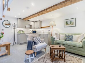 Open plan living space | Clarence Cottage - Manor Farm, Winkhill, near Leek