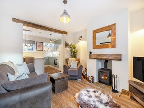 Open plan living space | Butcher’s Hook Cottage, Loftus, near Staithes