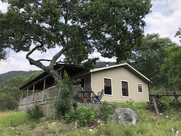 If you think the deck is picturesque, imagine the Hill Country views you'll be able to see from there!