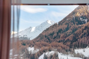 Vue depuis lâhĂ©bergement