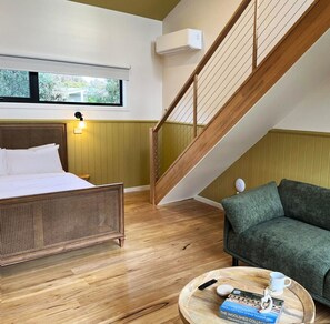 Lounge and bedroom area
