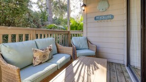 Private Balcony Seating Area
