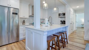 Open Kitchen and Island