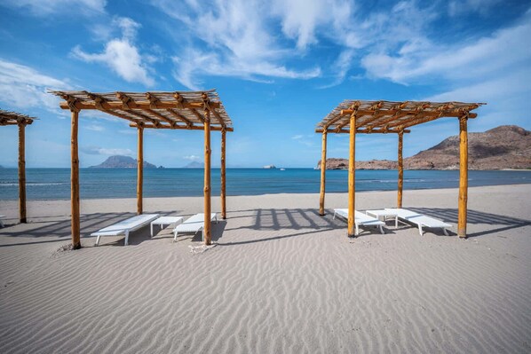 Enjoy a Perfect Beach Day Steps From The Residences!